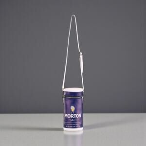 Fun Costumes Morton Salt Girl Purse Womens Blue Vinyl Detachable Shoulder Strap